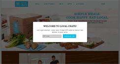 Desktop Screenshot of localcrate.com