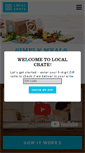 Mobile Screenshot of localcrate.com